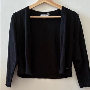 Calvin Klein Black Cardigan